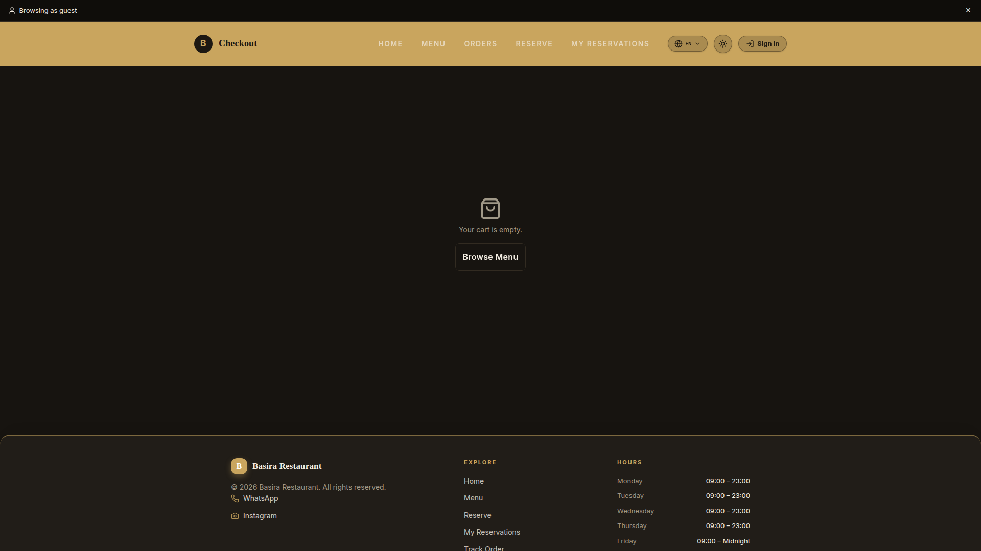 Direct Online Delivery Portal