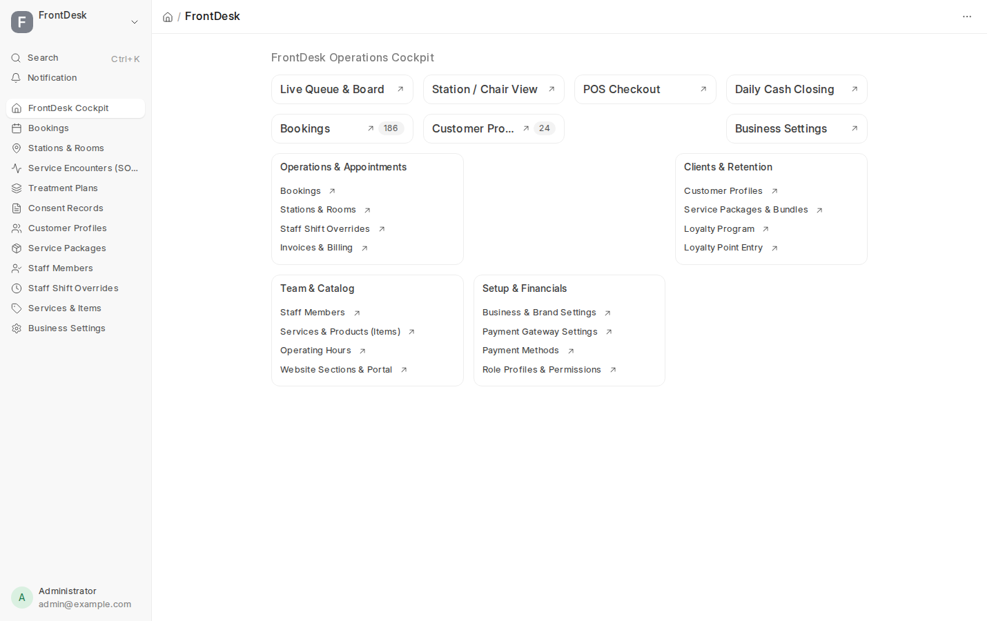 Sovereign Enterprise Operations Workspace